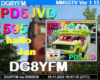 DG8YFM: 2022111916 de PI1DFT