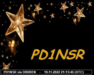 PD1NSR: 2022111921 de PI1DFT