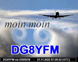 DG8YFM: 2022112107 de PI1DFT