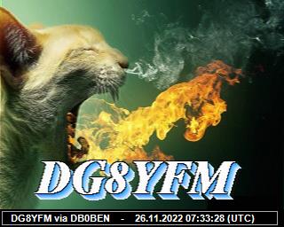 DG8YFM: 2022112607 de PI1DFT