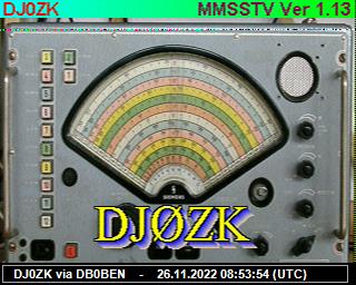 DJ0ZK: 2022112608 de PI1DFT