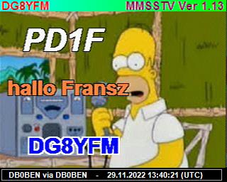DG8YFM: 2022112913 de PI1DFT