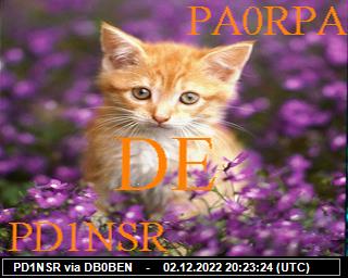 PD1NSR: 2022120220 de PI1DFT