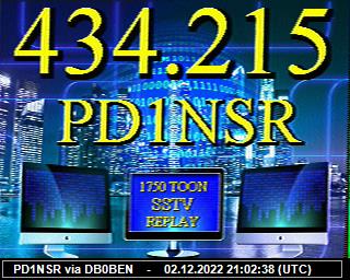 PD1NSR: 2022120221 de PI1DFT