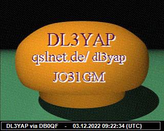 DL3YAP: 2022120309 de PI1DFT