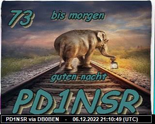 PD1NSR: 2022120621 de PI1DFT