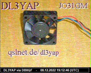 DL3YAP: 2022120819 de PI1DFT
