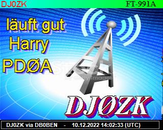 DJ0ZK: 2022121014 de PI1DFT