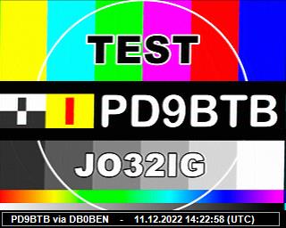 PD9BTB: 2022121114 de PI1DFT