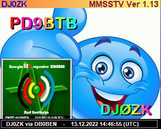 DJ0ZK: 2022121314 de PI1DFT