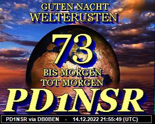 PD1NSR: 2022121421 de PI1DFT