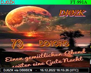 DJ0ZK: 2022121616 de PI1DFT