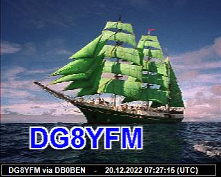 DG8YFM: 2022122007 de PI1DFT
