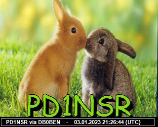PD1NSR: 2023010321 de PI1DFT