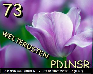 PD1NSR: 2023010322 de PI1DFT