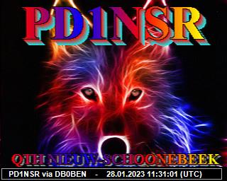 PD1NSR: 2023012811 de PI1DFT