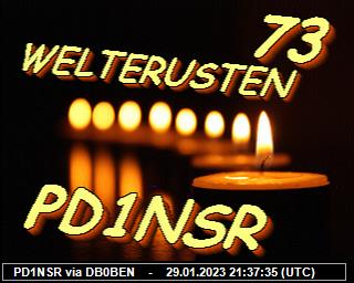 PD1NSR: 2023012921 de PI1DFT