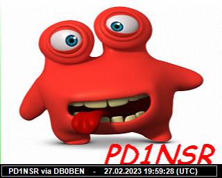 PD1NSR: 2023022719 de PI1DFT