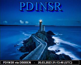 PD1NSR: 2023032021 de DB0BEN