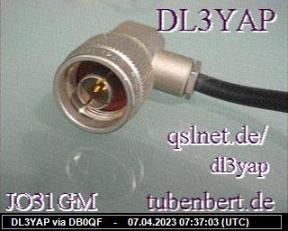 DL3YAP: 2023040707 de PI1DFT