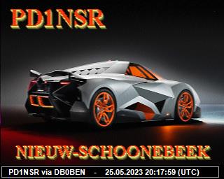 PD1NSR: 2023052520 de DB0BEN
