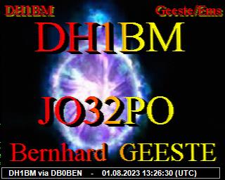 DH1BM: 2023080113 de PI1DFT