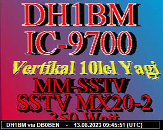 DH1BM: 2023081309 de PI1DFT