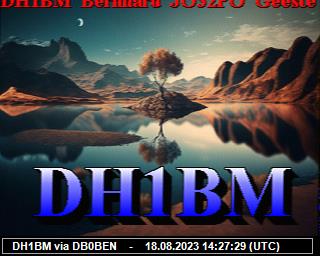 DH1BM: 2023081814 de PI1DFT