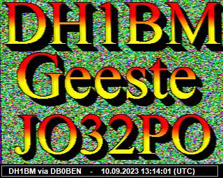 DH1BM: 2023091013 de DB0BEN