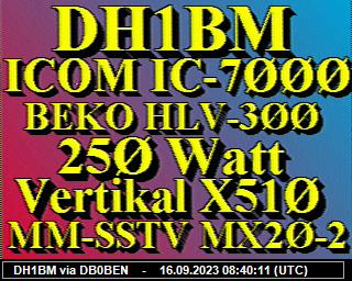 DH1BM: 2023091608 de PI1DFT