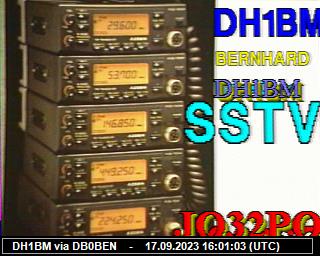 DH1BM: 2023091716 de DB0BEN