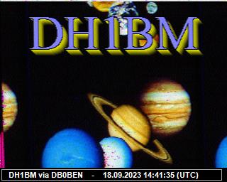 DH1BM: 2023091814 de DB0BEN