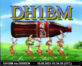 DH1BM: 2023091815 de DB0BEN