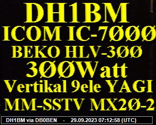 DH1BM: 2023092907 de PI1DFT