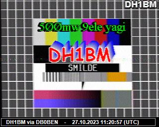 DH1BM: 2023102711 de DB0BEN