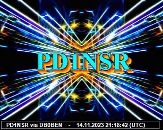 PD1NSR: 2023111421 de DB0BEN