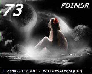 PD1NSR: 2023112720 de DB0BEN
