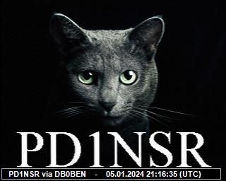 PD1NSR: 2024010521 de DB0BEN