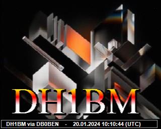 DH1BM: 2024012010 de DB0BEN