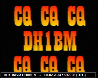 DH1BM: 2024020815 de DB0BEN