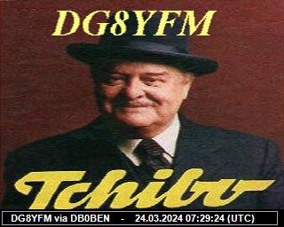 DG8YFM: 2024032407 de DB0BEN