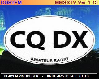 DG8YFM: 2025040410 de DB0BEN