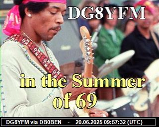 DG8YFM: 2025062011 de DB0BEN