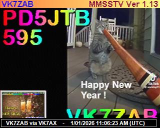 VK7ZAB: 2026010112 de PI1DFT