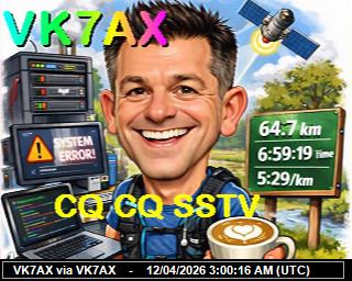 VK7AX: 2026041205 de PI1DFT