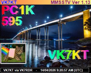 VK7KT: 2026041411 de PI1DFT