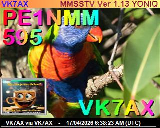 VK7AX: 2026041708 de PI1DFT