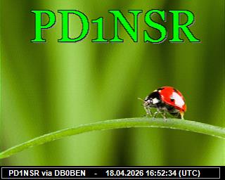 PD1NSR: 2026041818 de PI1DFT