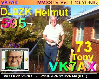 VK7AX: 2026042110 de PI1DFT