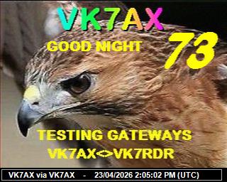 VK7AX: 2026042316 de PI1DFT